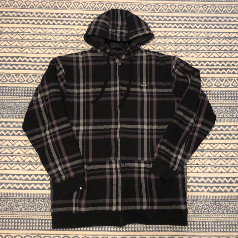 Men’s Matix full zip Asher quilted fleece hoodie